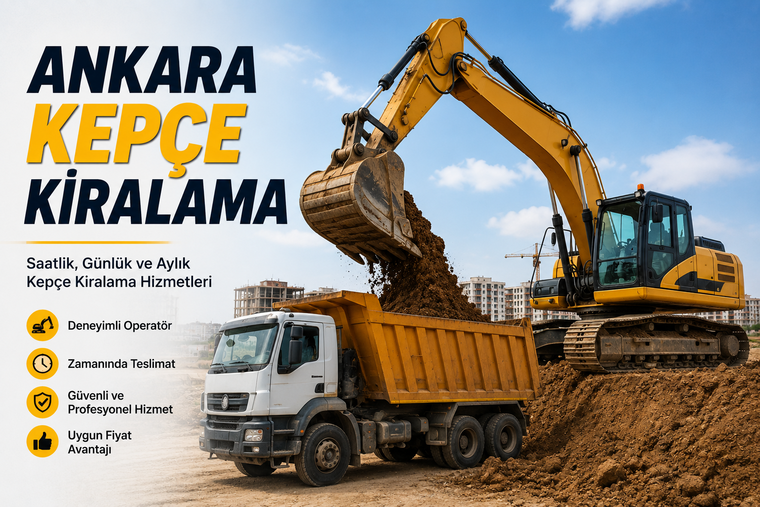 Ankara Kepçe Kiralama