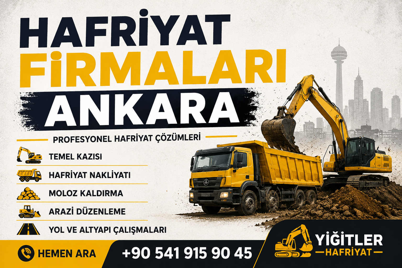 Hafriyat Firmaları Ankara